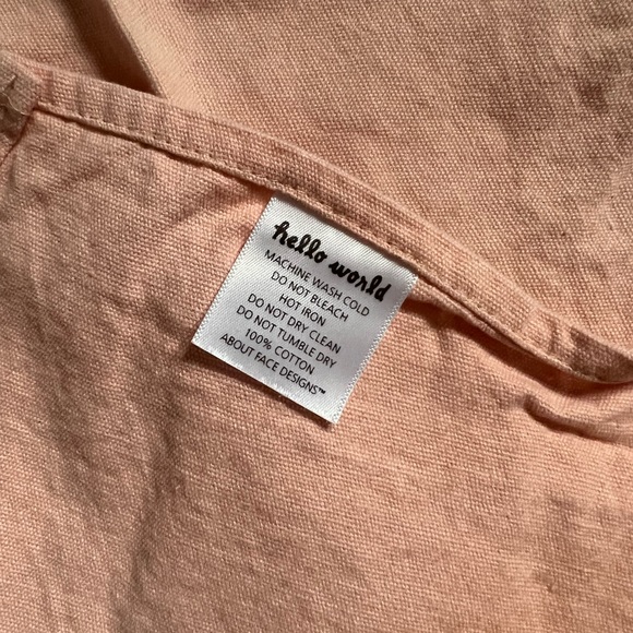 "Champagne for Breakfast" Pink/Gold Tea Towel - Picture 6 of 6